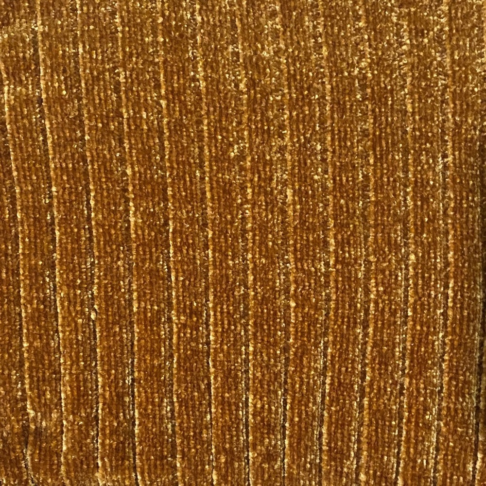 Derek Heart Women's Rust Ribbed Crew Neck Sweater - Picture 6 of 10